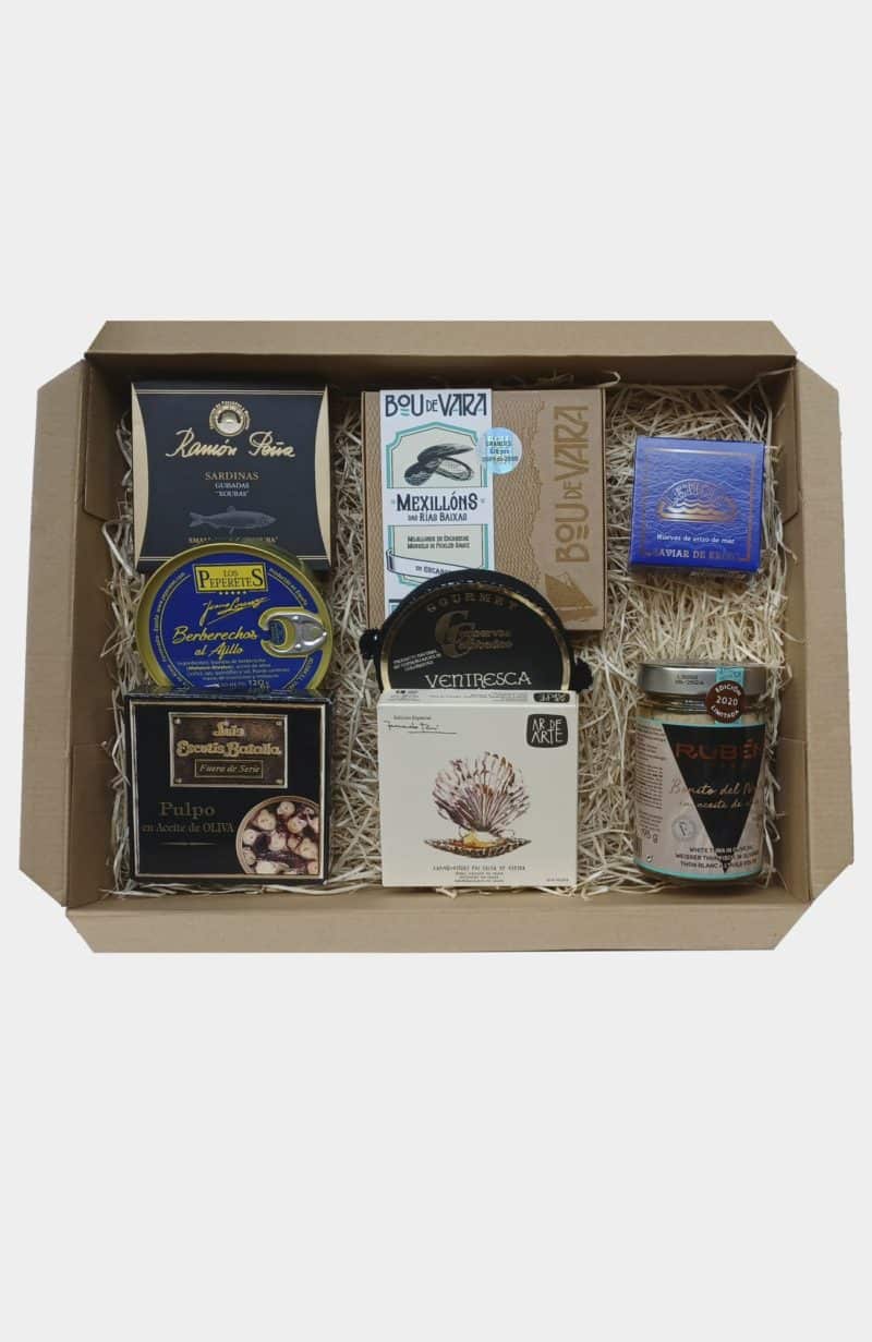 caja gourmet conservas para compartir
