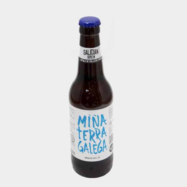 Cerveza artesanal Miña terra galega Galician Brew