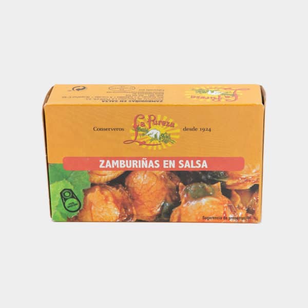 Zamburiñas en salsa La Pureza