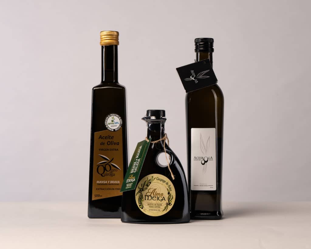Aceites de oliva gallegos