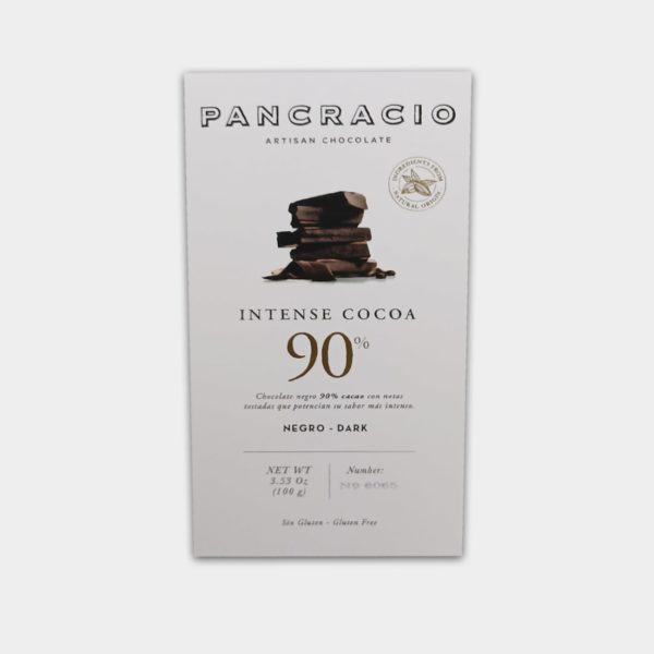 Chocolate PANCRACIO de 90% Cacao