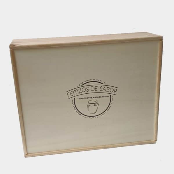 Caja regalo de madera